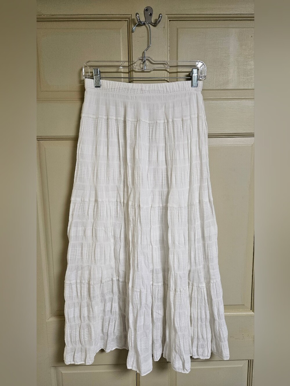 Max Studio White Maxi Skirt - size S